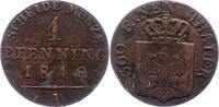 Brandenburg-Preußen Pfennig Friedrich Wilhelm III. 1797-1840. -