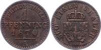 Brandenburg-Preußen Pfennig Wilhelm I. 1861-1888. -