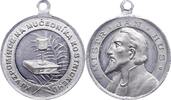 Personenmedaillen Tragbare Zinnmedaille Hus, Johann *1369 Husinec / Böhmen, + 6.7.1415 Konstanz, Dekan der philosophischen Fakultät und Rektor der Karls-Universität. -