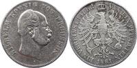 Brandenburg-Preußen Taler Wilhelm I. 1861-1888. -