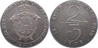 Mecklenburg-Schwerin 2/3 Taler Friedrich Franz I. 1785-1837. -