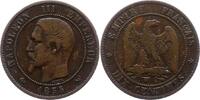 Frankreich 10 Centimes Napoleon III. 1852-1870. -