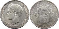 Spanien 5 Pesetas Alfons XIII. 1886-1931. -