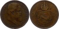 Brasilien 40 Reis Pedro II 1831-1889. -