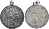 Brandenburg-Preußen Krönungstaler 1 Wilhelm I. 1861-1888. -