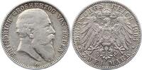 Baden 2 Mark Friedrich I. 1856-1907. -