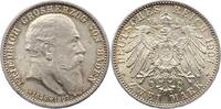 Baden 2 Mark Friedrich I. 1856-1907. -