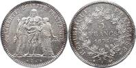 Frankreich 5 Francs Dritte Republik 1870-1940. -
