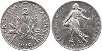 Frankreich 2 Francs Dritte Republik 1870-1940. -