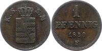 Sachsen-Albertinische Linie Pfennig Friedrich August II. 1836-1854. -