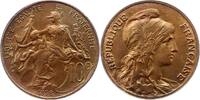 Frankreich 10 Centimes Dritte Republik 1870-1940. -