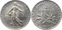Frankreich 2 Francs Dritte Republik 1870-1940. -