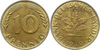 Münzen der Bundesrepublik Deutschland 10 Pfennig Mark 1945-2001. -