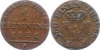 Brandenburg-Preußen 1 Pfennig Friedrich Wilhelm III. 1797-1840. -