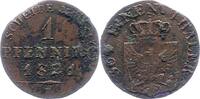 Brandenburg-Preußen 1 Pfennig Friedrich Wilhelm III. 1797-1840. -