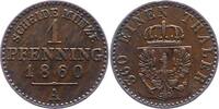 Brandenburg-Preußen 1 Pfennig Friedrich Wilhelm IV. 1840-1861. -