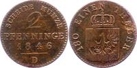 Brandenburg-Preußen 2 Pfennig Friedrich Wilhelm IV. 1840-1861. -
