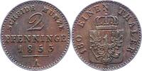 Brandenburg-Preußen 2 Pfennig Friedrich Wilhelm IV. 1840-1861. -