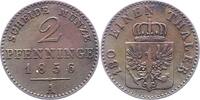 Brandenburg-Preußen 2 Pfennig Friedrich Wilhelm IV. 1840-1861. -