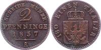 Brandenburg-Preußen 2 Pfennig Friedrich Wilhelm IV. 1840-1861. -