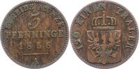 Brandenburg-Preußen 3 Pfennig Friedrich Wilhelm IV. 1840-1861. -