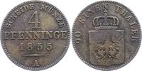 Brandenburg-Preußen 4 Pfennig Friedrich Wilhelm IV. 1840-1861. -