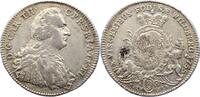 Pfalz-Kurlinie 2/3 Taler Karl Theodor 1742-1799. -
