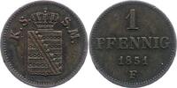 Sachsen-Albertinische Linie Pfennig Friedrich August II. 1836-1854. -
