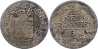 Sachsen-Albertinische Linie 1/2 Neugroschen Friedrich August II. 1836-1854. -