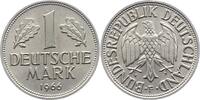 1 Mark 1966  F Münzen der Bundesrepublik Deutschland Mark 1945-2001. Fast Stempelglanz
