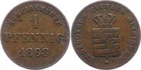 Sachsen-Meiningen Pfennig Georg II. 1866-1914. -