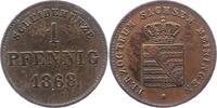 Sachsen-Meiningen Pfennig Georg II. 1866-1914. -