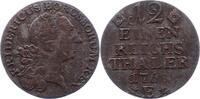 Brandenburg-Preußen 1/12 Taler Friedrich II. 1740-1786. -
