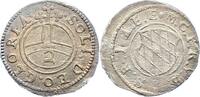 Bayern Halbbatzen Maximilian I., als Kurfürst 1623-1651. -