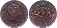 Dänemark 1/5 Rigsbankskilling Christian VIII. 1839-1848. -