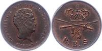 Dänemark 1/5 Rigsbankskilling Christian VIII. 1839-1848. -