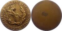 Tschechoslowakei Einseitige Bronzemedaille -