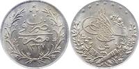 Ägypten 10 Qirsh Muhammad V 1909-1914. -