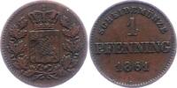 Bayern Pfennig Maximilian II. Joseph 1848-1864. -