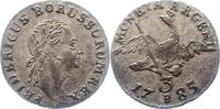 Brandenburg-Preußen 3 Kreuzer Friedrich II. 1740-1786. -