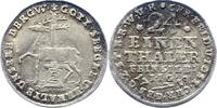 Stolberg-Stolberg Ausbeute 1/24 Taler Christoph Friedrich und Jost Christian 1704-1738. -