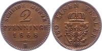 Brandenburg-Preußen 2 Pfennig Wilhelm I. 1861-1888. -