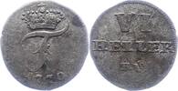 Hessen-Kassel 6 Heller Friedrich II. 1760-1785. -
