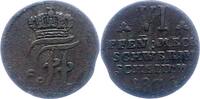Mecklenburg-Schwerin 6 Pfennig Friedrich Franz I. 1785-1837. -