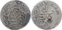 Sachsen-Gotha-Altenburg 1/48 Taler Friedrich III. 1732-1772. -