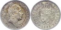 Mecklenburg-Schwerin 1/6 Taler Friedrich Franz II. 1842-1883. -
