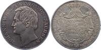 Sachsen-Albertinische Linie Doppeltaler Johann 1854-1873. -