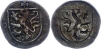 Sachsen-Markgrafschaft Meißen Einseitiger Pfennig Kurfürst Ernst und Herzog Albrecht 1482-1485. -