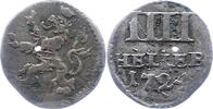 Hessen-Kassel 4 Heller 1725 Karl 1670-1730. Durchgehender Schrötlingsfeh... 9,00 EUR prix TTC + 6,00 EUR frais d'envoi