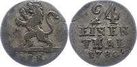 Hessen-Kassel 1/24 Taler 1780 BR Friedrich II. 1760-1785. Schrötlingsfeh... 9,00 EUR prix TTC + 6,00 EUR frais d'envoi